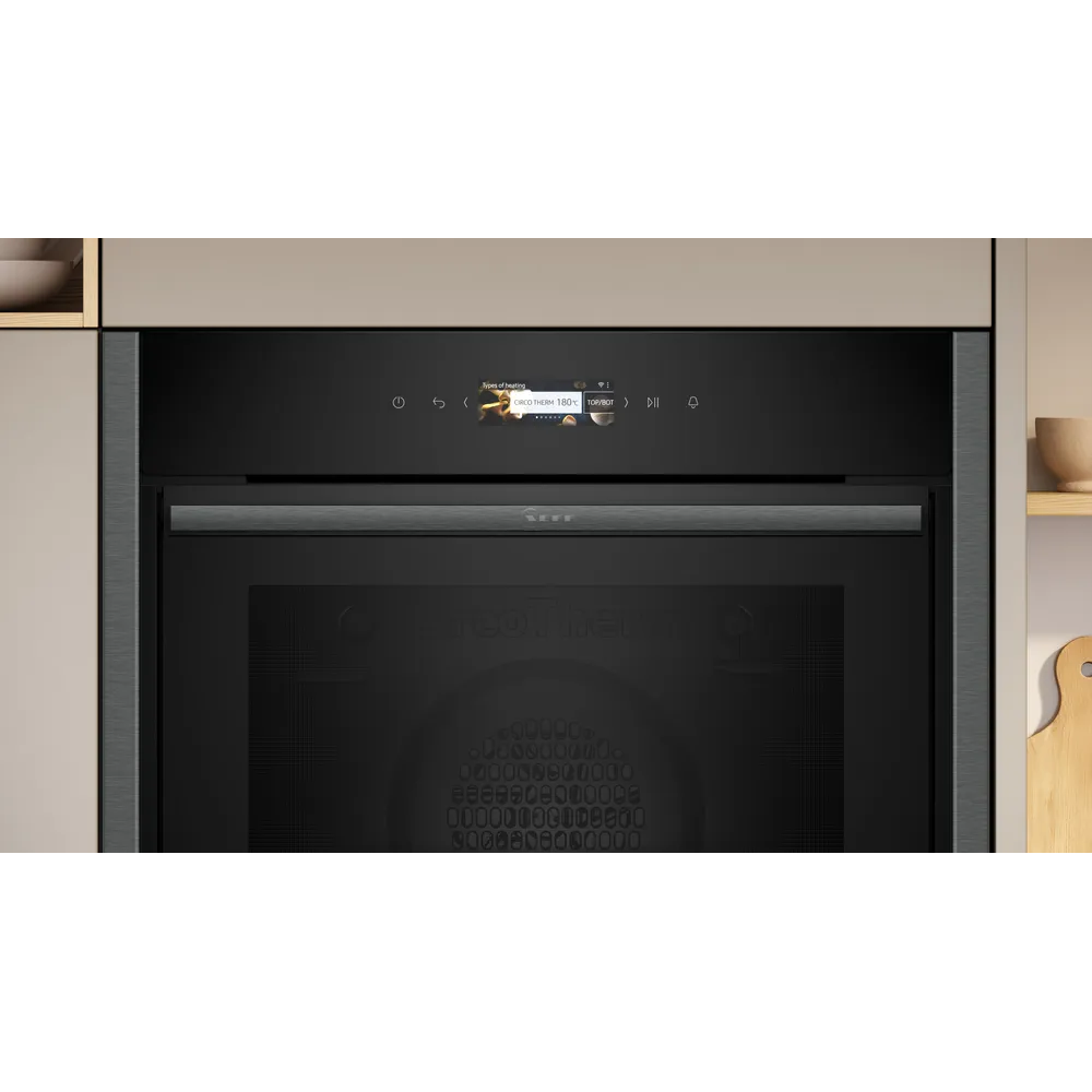 Neff B54CR31G0B Slide and Hide Built-In Single Electric Oven