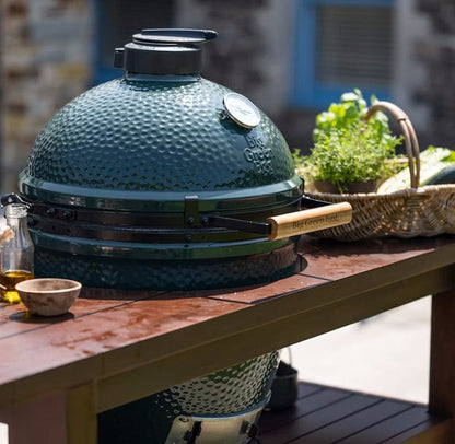 Big Green Egg Large Ceramic Charcoal Grill with ConvEGGtor