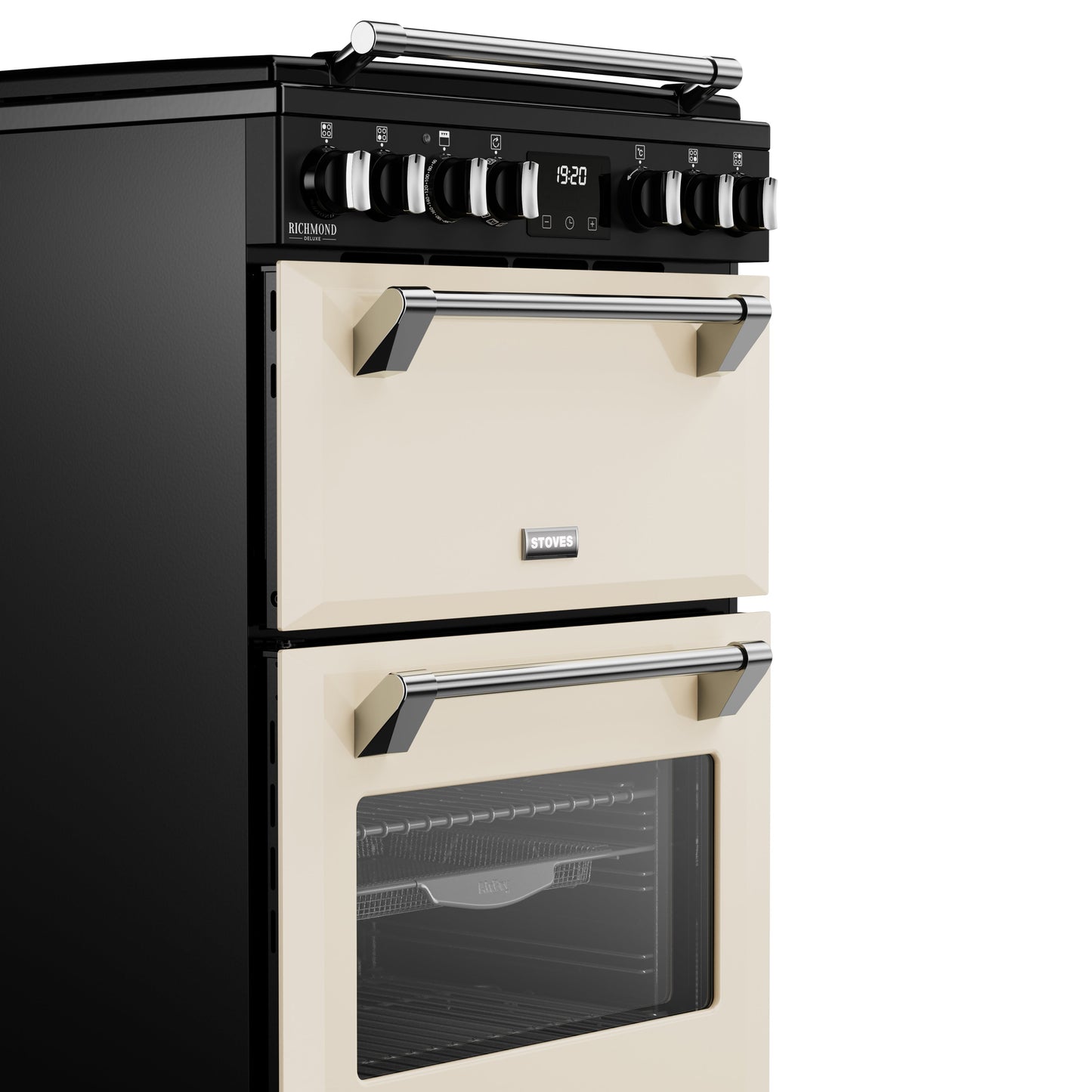 Stoves Richmond Deluxe 60DF Freestanding Dual Fuel Cooker Cream