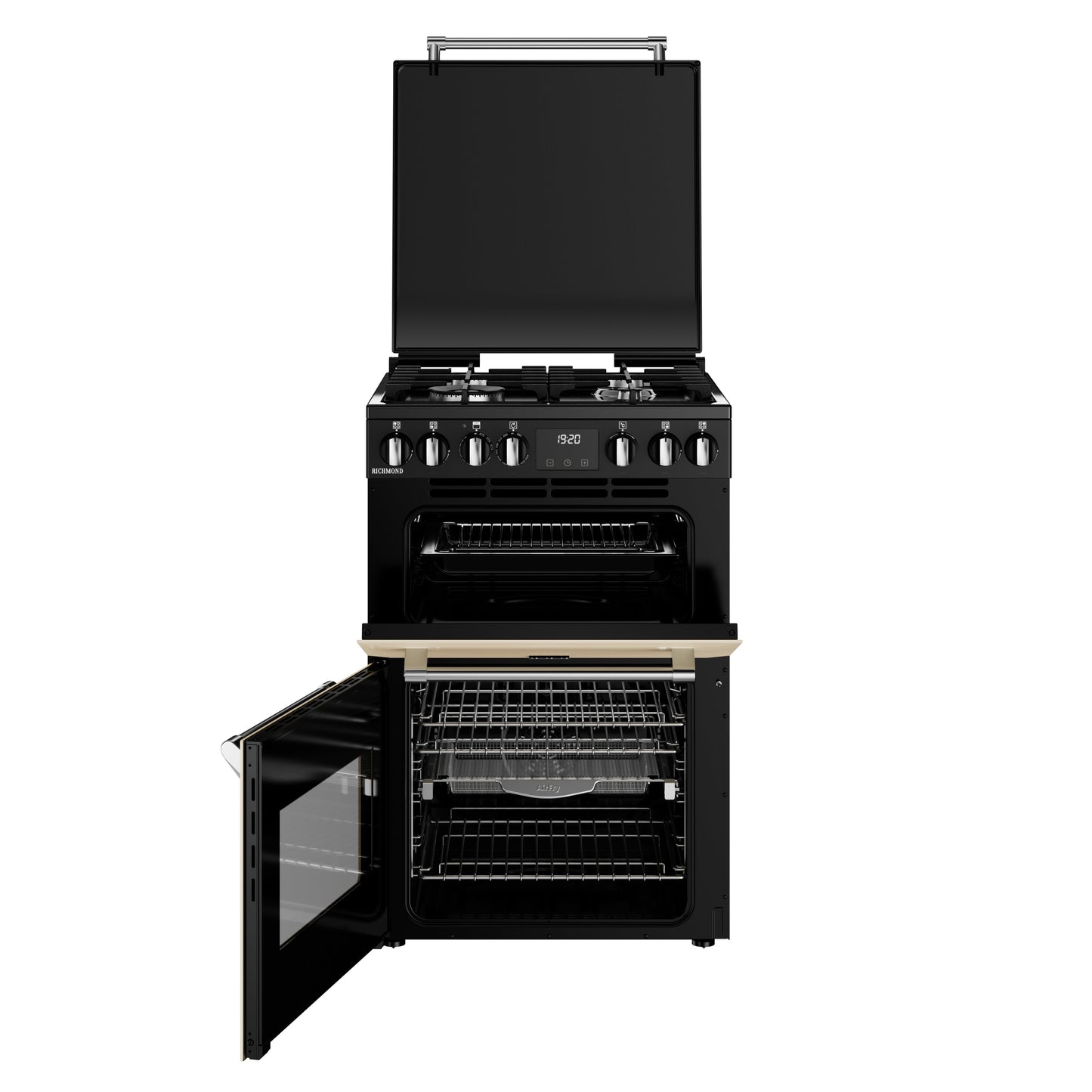 Stoves Richmond Deluxe 60DF Freestanding Dual Fuel Cooker Cream