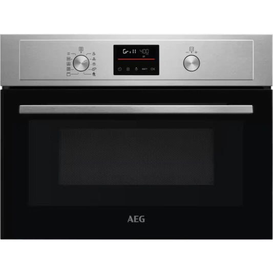 AEG KMX525060M Built-In Microwave with Grill Stainless Steel