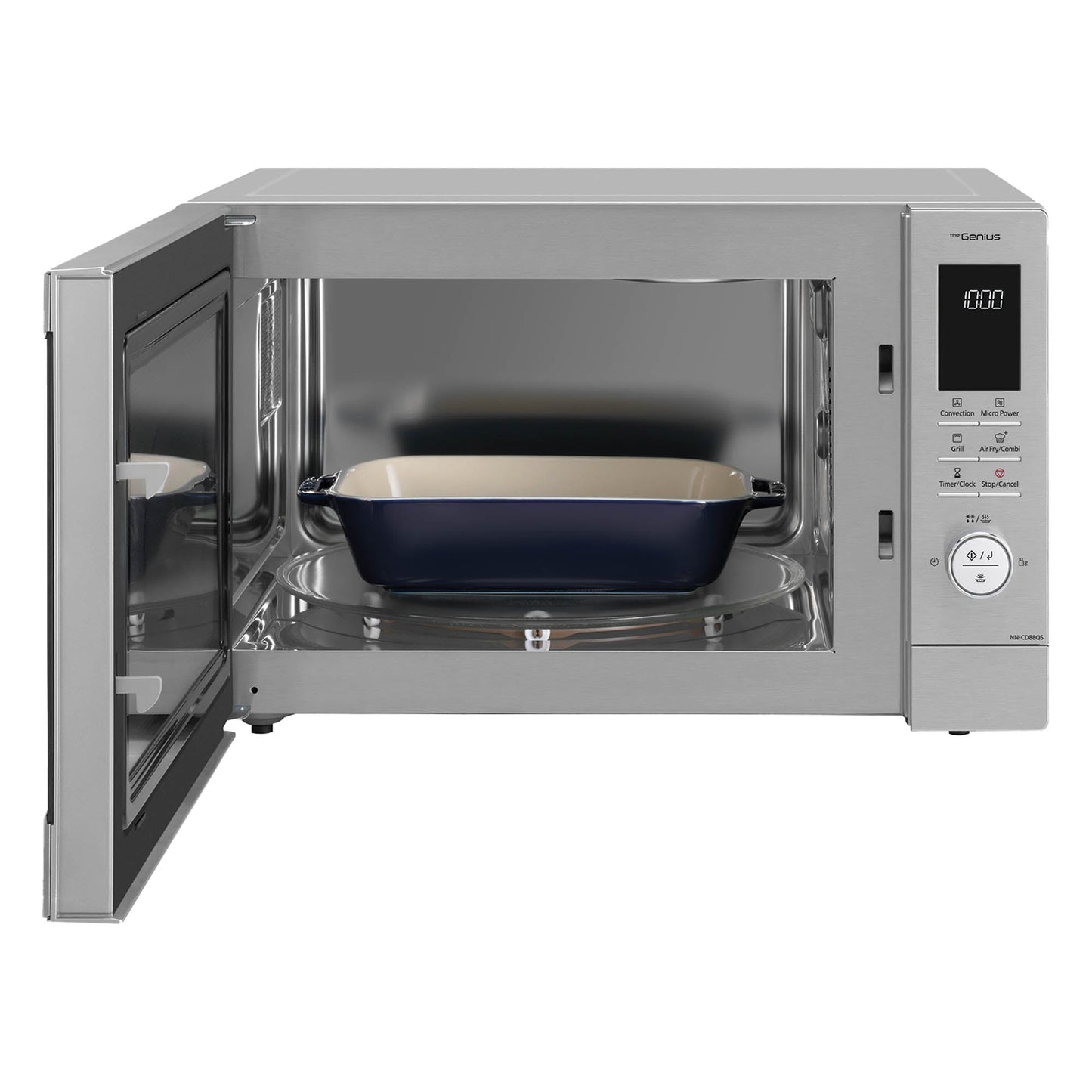 Panasonic 4-in-1 Air Fryer Combination Microwave Stainless Steel