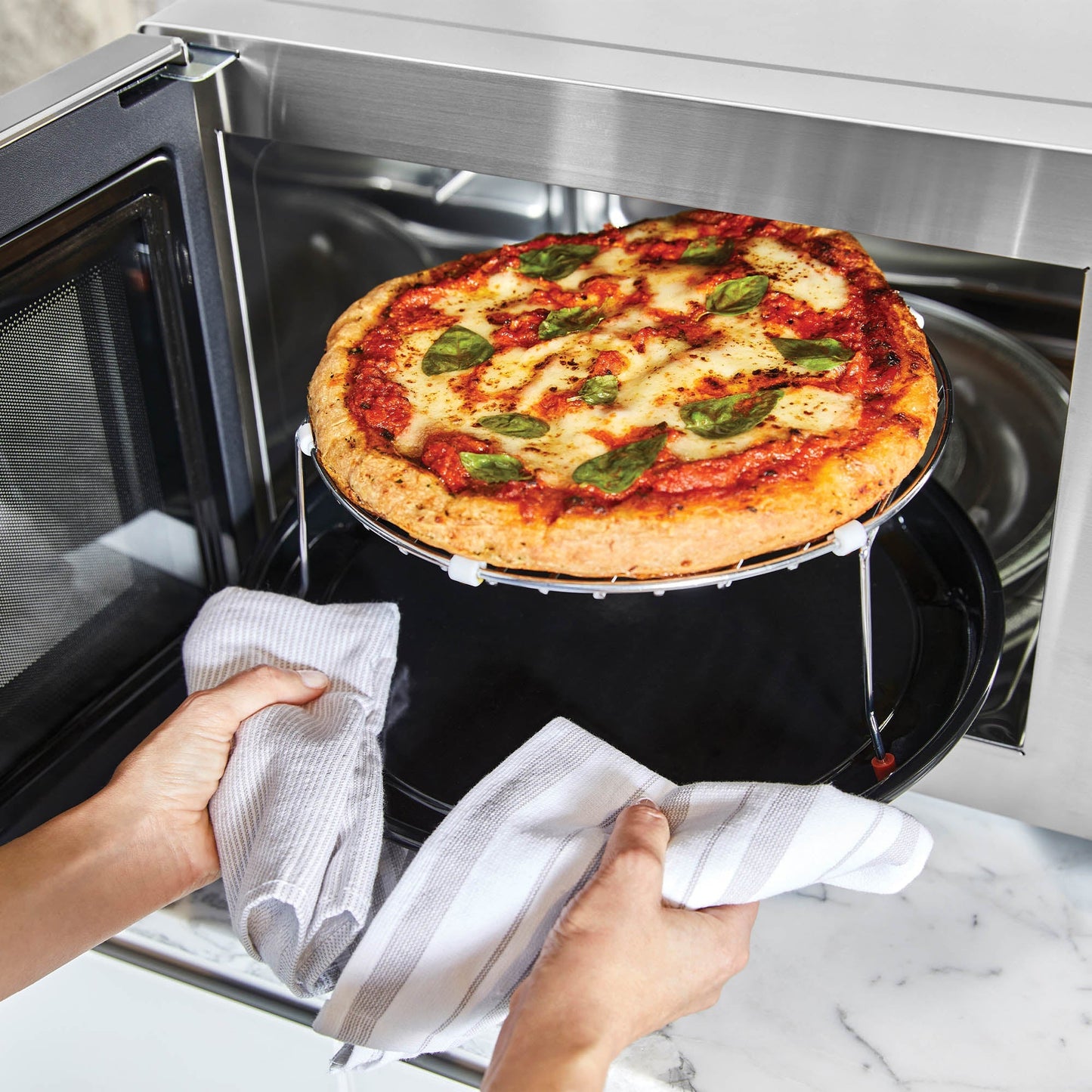 Panasonic 4-in-1 Air Fryer Combination Microwave Stainless Steel