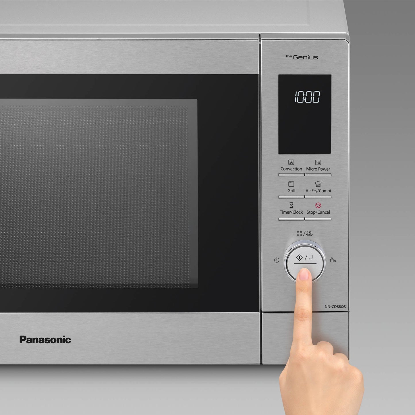 Panasonic 4-in-1 Air Fryer Combination Microwave Stainless Steel