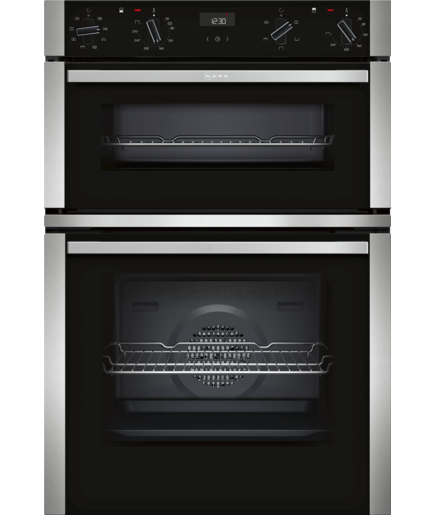 Neff U1ACE2HN0B Built-In Double Electric Oven Stainless Steel