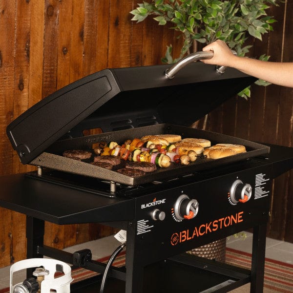 Blackstone 28-Inch Gas Griddle Cooking Station with Hood
