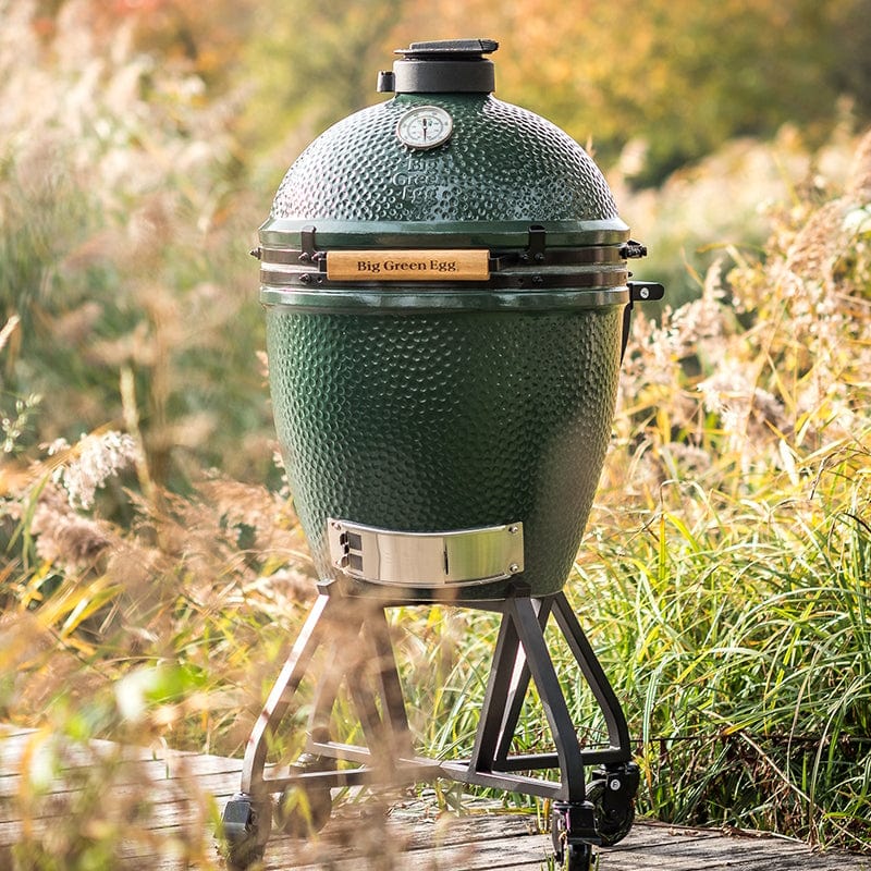 Big Green Egg Large Ceramic Charcoal Grill with ConvEGGtor